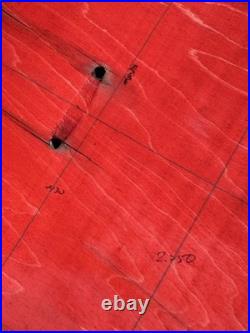 1 of 1 Vintage 1982 Sims Team Slick Deck Reshape Markings By Tim Piumarta @ NHS