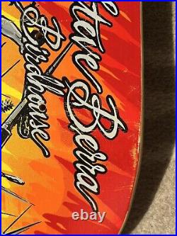 2001 Steve Berra BattleField Skateboard Vintage Deck Birdhouse Hawk Lasek Santos
