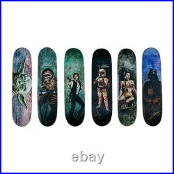 2022 Plan B Skateboards x Star Wars Limited Release 6 Deck Reissue Series /100