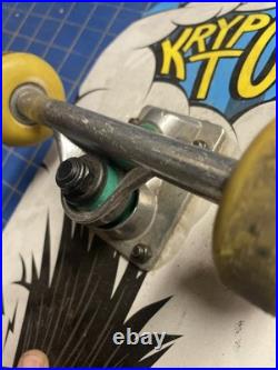 2 Skateboards Kryptonics & Powell Peralta 32 with Independent Trucks & 55mm 2 Skateboards Kryptonics & Powell Peralta 32 with Independent Trucks & 55mm