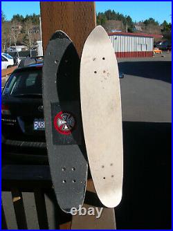 2 Vintage sidewalk skateboard surfboard 1970s skater aluminum deck surfer makaha