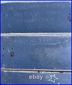 3 Rare Marc Johnson Original 3D Art Carved Wood Skateboard Deck Lot Chocolate MJ