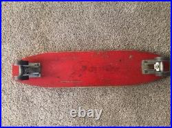 60's Rinky-Dink Surf Board Vintage Steel Wheels Skateboard