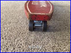 60's Rinky-Dink Surf Board Vintage Steel Wheels Skateboard