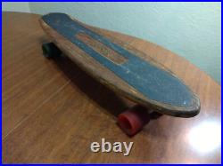 60's Vintage Skateboard Makaha Magnum Wooden Professional Rare 25