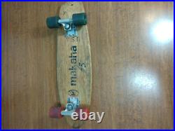 60's Vintage Skateboard Makaha Magnum Wooden Professional Rare 25