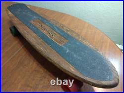 60's Vintage Skateboard Makaha Magnum Wooden Professional Rare 25