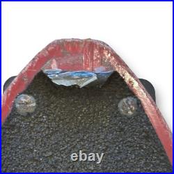 70s G&S Fibreflex double cutaway Slalom Skateboard 70mm Yellow Star Trac