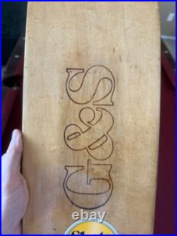 70s G&S Stacy Peralta Warp Tail Skateboard Deck Old School Vintage Rare Restored