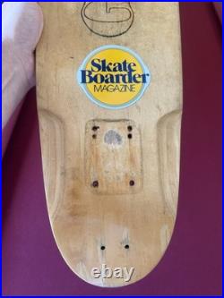 70s G&S Stacy Peralta Warp Tail Skateboard Deck Old School Vintage Rare Restored
