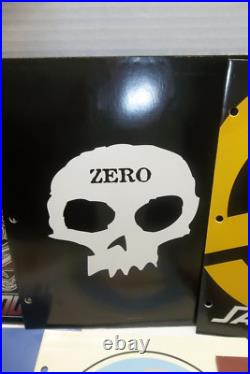 7 Vintage Skateboard file folders-Birdhouse, Element, Blind, Santa Cruz, World, Zero