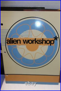 7 Vintage Skateboard file folders-Birdhouse, Element, Blind, Santa Cruz, World, Zero