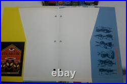 7 Vintage Skateboard file folders-Birdhouse, Element, Blind, Santa Cruz, World, Zero