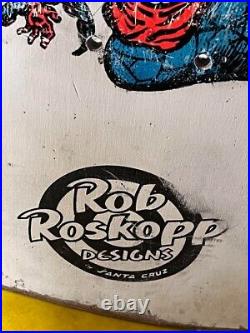 80's Original SANTACRUZ Robloscop Skateboard