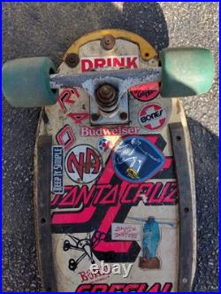 80s Santa Cruz Skateboard
