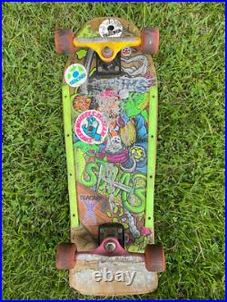 87 SIMS Kevin Staab Pirate Skateboard WithTracker Trucks & OJ Freez Street Wheels