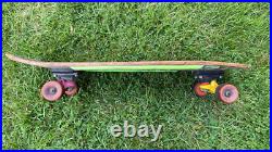 87 SIMS Kevin Staab Pirate Skateboard WithTracker Trucks & OJ Freez Street Wheels