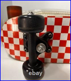 ACRYLIC CLEAR Mini 22 SKATEBOARD with LED LIGHTS ON WHEELS. Bonus Mini Board