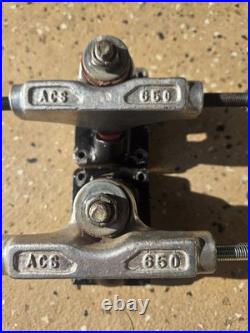 ACS 650 Vintage Skateboard Trucks 1970s Great Condition Retro Original