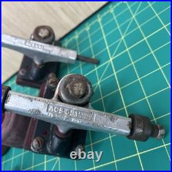 ACS 651 Vintage Skateboard Trucks Pair & 2x Road Rider 4 / 3x Sims The Wheel Lot ACS 651 Vintage Skateboard Trucks Pair & 2x Road Rider 4 / 3x Sims The Wheel Lot
