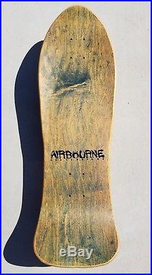 Airbourne Rolling Stones band deck skateboard NOS rare vintage Zorlac 1980's OG