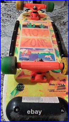 Alan Gelfand /Nash / Hot Zone / Complete Skateboard! Super Gnarly