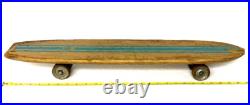 All Original! Nash Sidewalk Surfboard, 26-27long, Steel Wheels&trucks, Unmolested