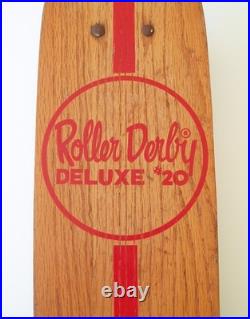 All Original Roller Derby Deluxe #20 Wood Skateboard Loose Ball Bearing Wheels All Original Roller Derby Deluxe #20 Wood Skateboard Loose Ball Bearing Wheels