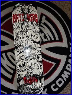 AntiHero SIGNED! WHOREBUTCHER Tony TNT Trujillo Deck NOS (Artist Putrid)