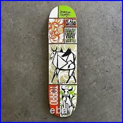 Autographed Danny Way Alien Workshop Flying Toro Skateboard Deck Don Pendleton