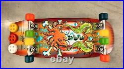 BDS 8 Wheeler Skateboard With Trackers & Kryptonics NOS Skateboard SIGNED