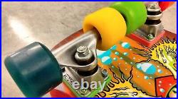 BDS 8 Wheeler Skateboard With Trackers & Kryptonics NOS Skateboard SIGNED