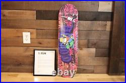 Bart's Failed Experiment Alexander-John Autographed Skateboard Deck #68/70