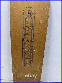 Belair Wood Skateboard Vintage Wooden Chap Stick Chris Chaput