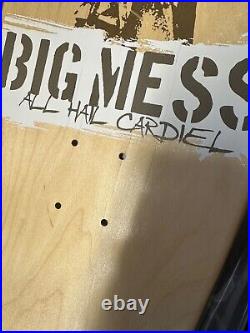 Big Mess John All Hail Cardiel Reign in Blood 1 of 10 skateboard deck. NEW