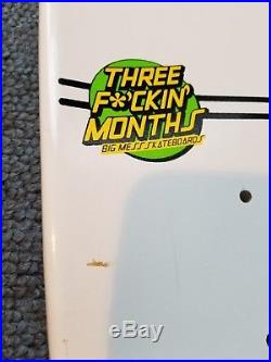Big Mess skateboard deck Limited edition SC Roskopp NOS screened 3 Fckn Month