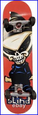 Blind Reaper Skateboard Complete Tensor Trucks Abec 7 Red Black Blue Gold/Brown Blind Reaper Skateboard Complete Tensor Trucks Abec 7 Red Black Blue Gold/Brown