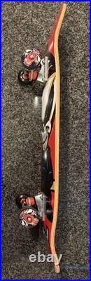 Blind Reaper Skateboard Complete Tensor Trucks Abec 7 Red Black Blue Gold/Brown