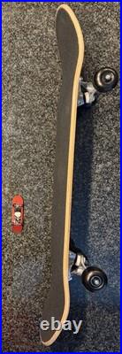 Blind Skateboard Complete Wheels Tensor Here's Johnny Reaper Door with Tech Deck