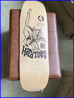 Blockhead Hard Times 4 Skateboard Deck NOS Original Vintage Skateboard 80s 90s