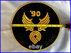 Bones Brigade'90 Patch, Powell Peralta vintage 1990, skateboarding Hawk McGill Bones Brigade'90 Patch, Powell Peralta vintage 1990, skateboarding Hawk McGill