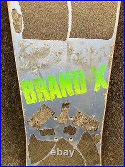 Brand-X Skateboards Thumbprint Deck Original! Not Reissue