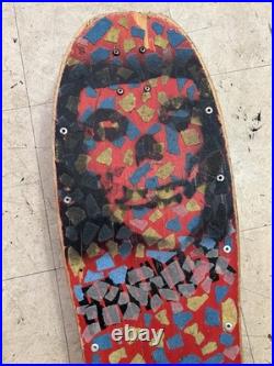 Brand x riot stick skateboard complete vtg 80s 1986 gullwing santa cruz schmitt