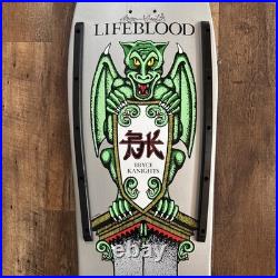 Bryce Kanights Lifeblood Red Re-Issue Signed Deck, silver dip Bryce Kanights Lifeblood Red Re-Issue Signed Deck, silver dip