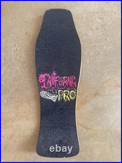 California Pro Skateboard Robscot Pro Model 1980s Vintage California Pro Skateboard Robscot Pro Model 1980s Vintage