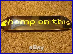 Chomp on this skateboard deck