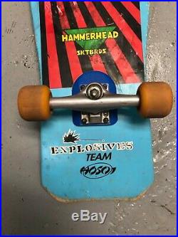 Christian Hosoi Hammerhead Vert Model Complete Skateboard Original Vintage Cruz