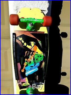 Christian Hosoi Vintage Skateboard Pop Art Hammerhead Gullwing OG VTG 80's Rare