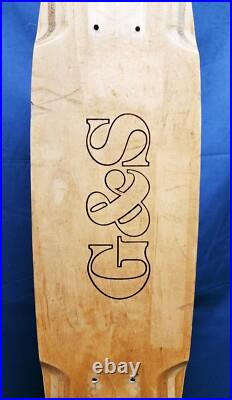 Classic! (1977) G&S / Stacy Peralta Warp Tail / Wooden Skateboard Deck
