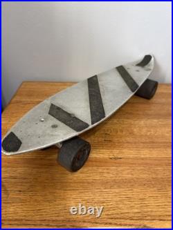 Custom Aluminum 70's Skateboard Deck Trucks Stoker Wheels Vintage Handmade 21.5